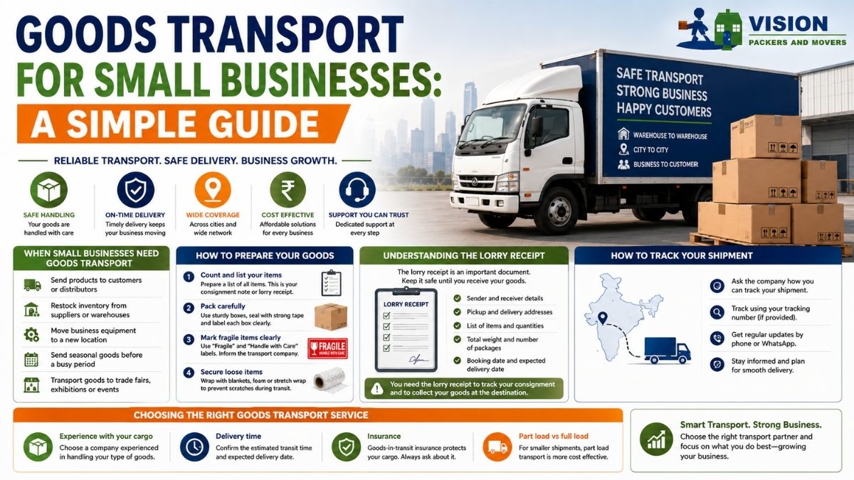 Goods Transport for Small Businesses: A Simple Guide