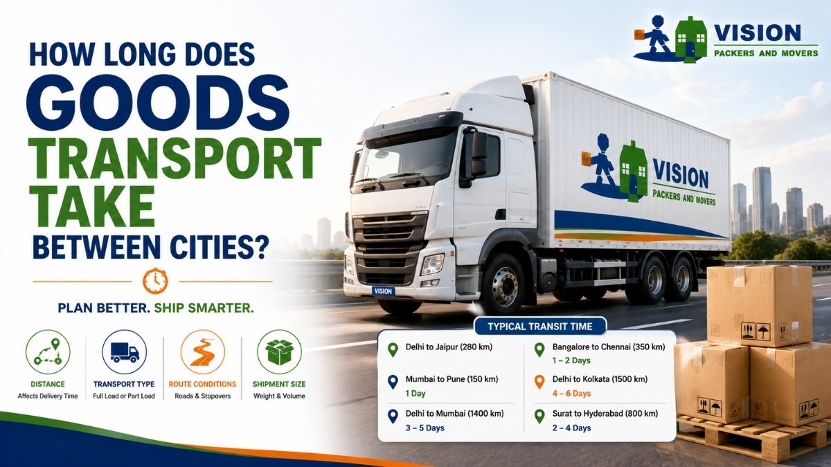How Long Does Goods Transport Take Between Cities