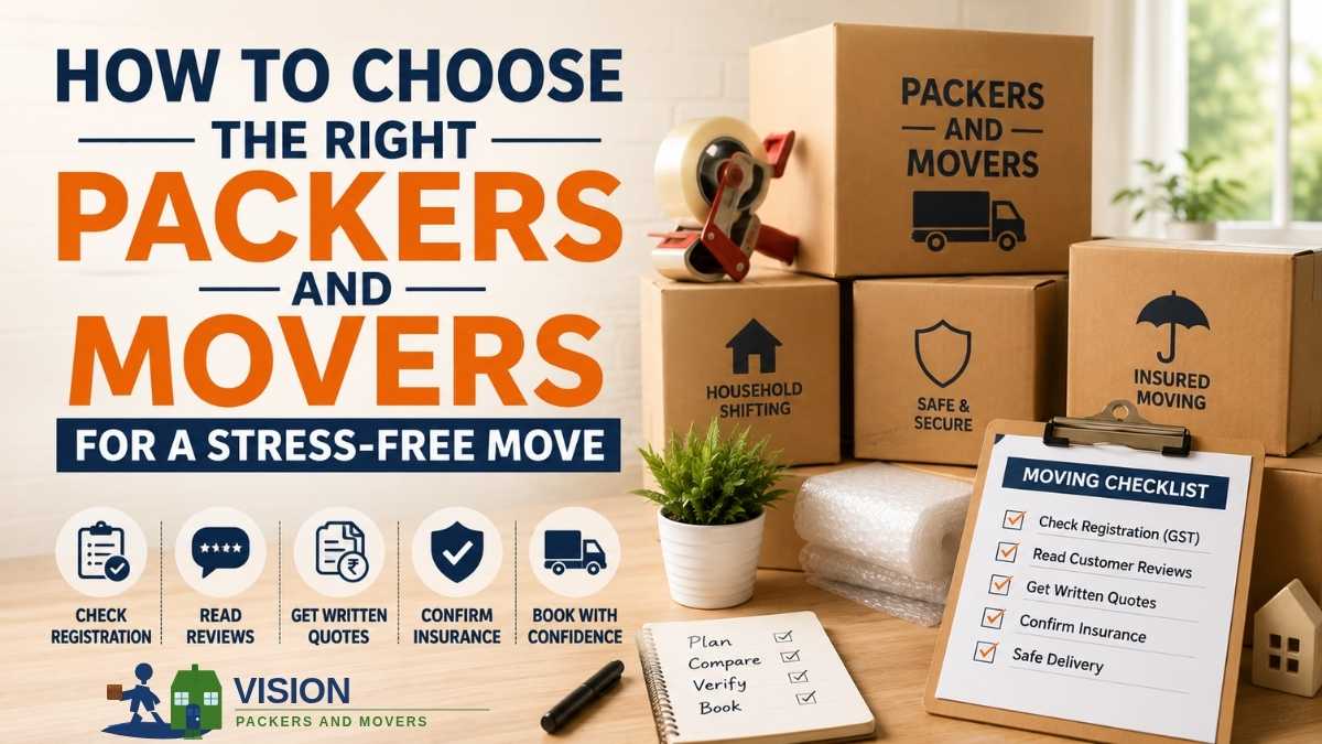 How to Choose the Right Packers and Movers for a Stress-Free Move