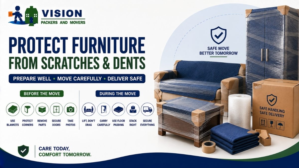 How to Protect Furniture from Scratches and Dents During Shifting
