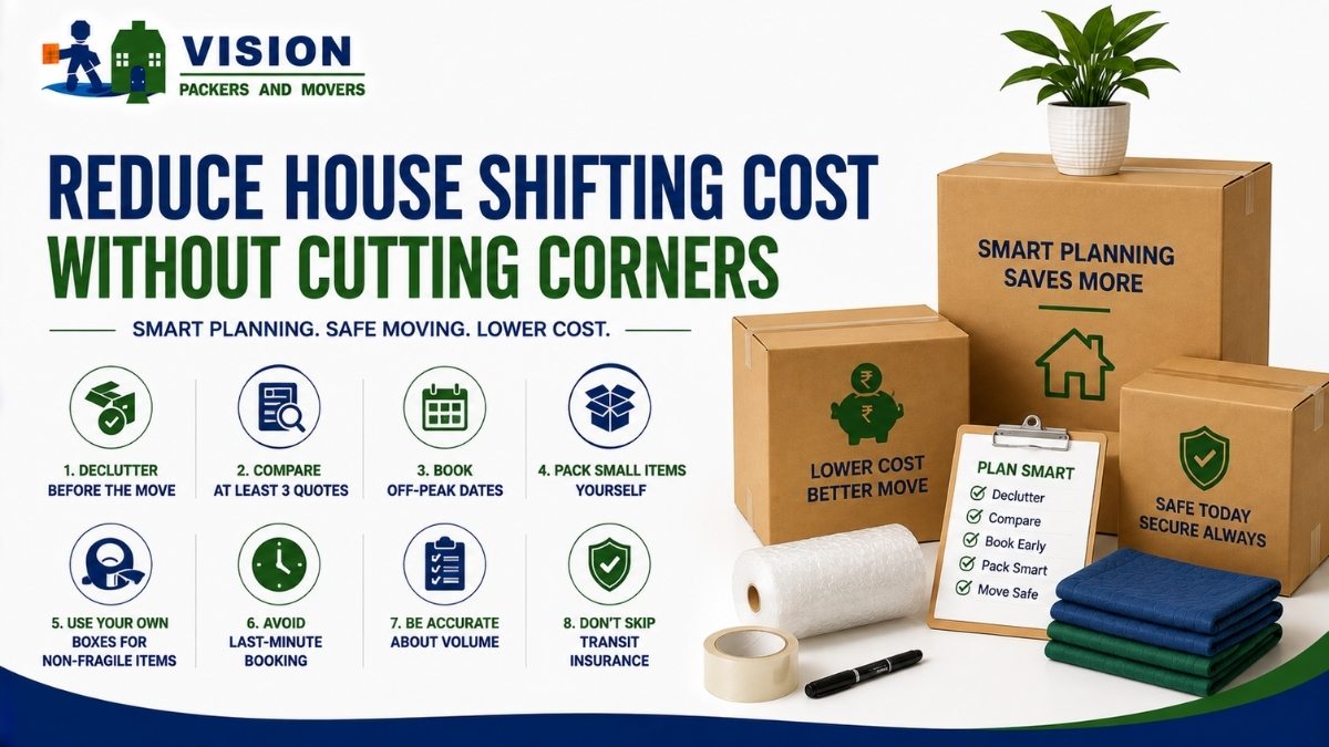 How to Reduce the Cost of House Shifting Without Cutting Corners