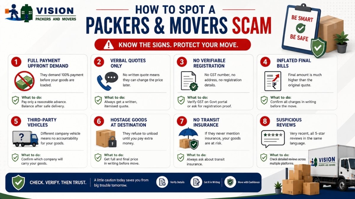 How to Spot a Packers and Movers Scam