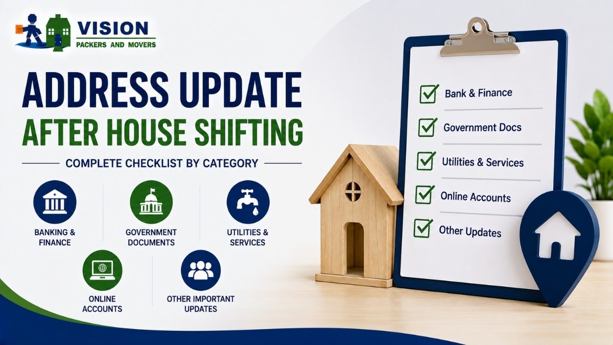 How to Update Your Address After House Shifting