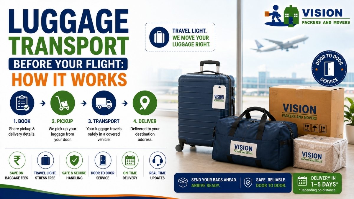 Luggage Transport Before Your Flight: How It Works