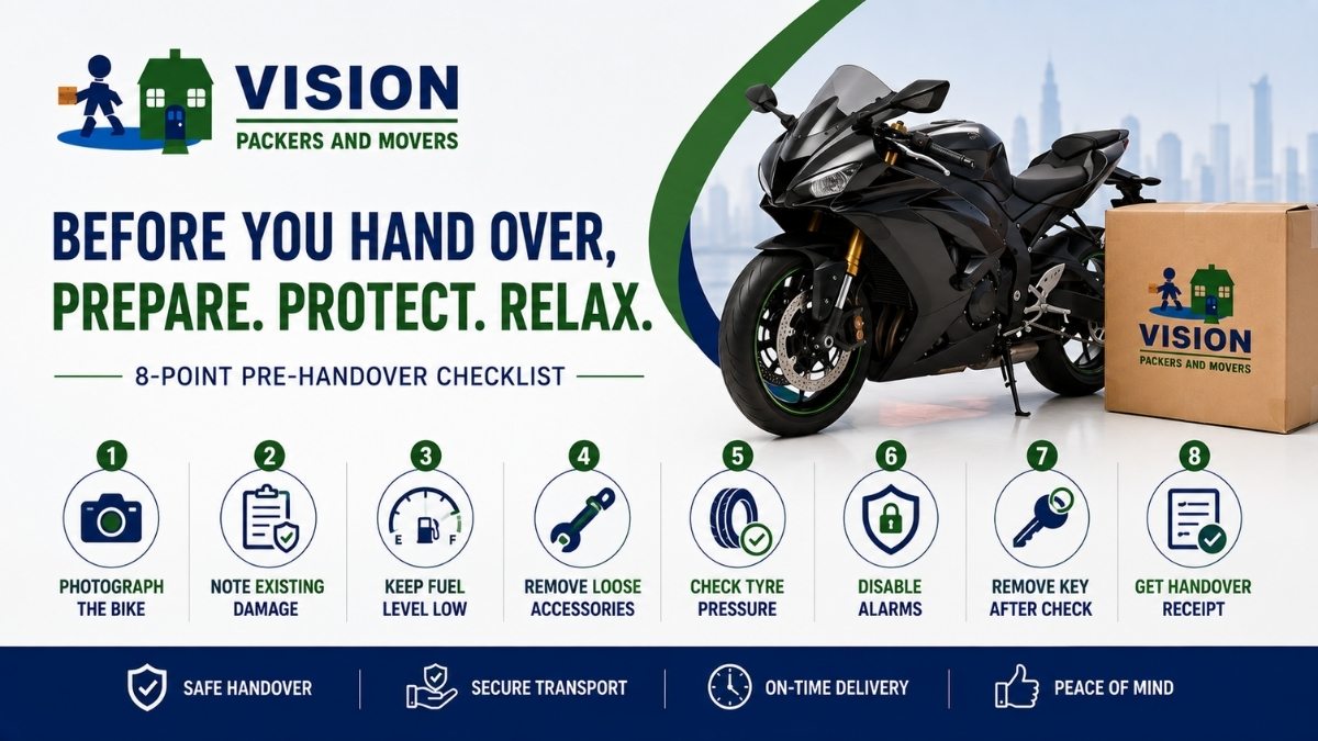 What to Do Before Handing Over Your Bike for Transport