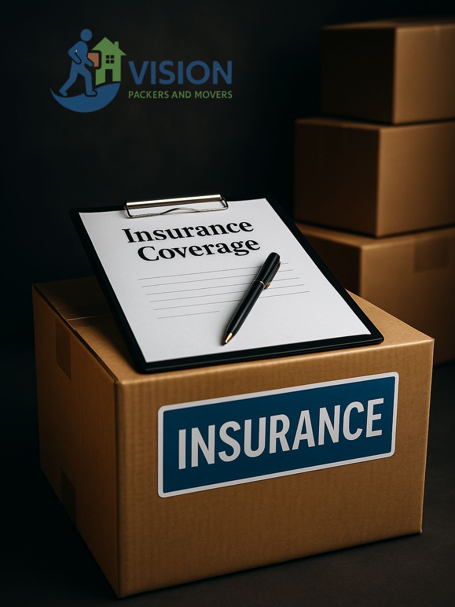 Safe packing of household items covered under moving insurance