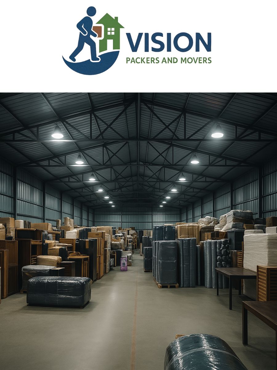 Warehouse with 24/7 CCTV monitoring for safe storage